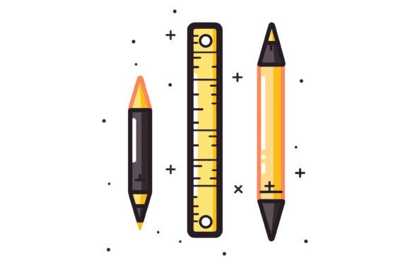 Back to School Ruler and Pencil Style: A Creative Toolkit