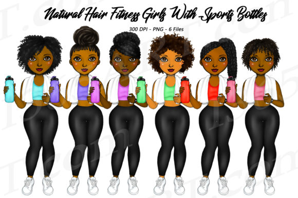 Black Women Holding Water Bottle Clipart: Creative Guide