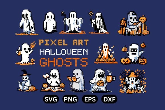 Pixel Ghost: Retro Charm for Modern Creative Projects