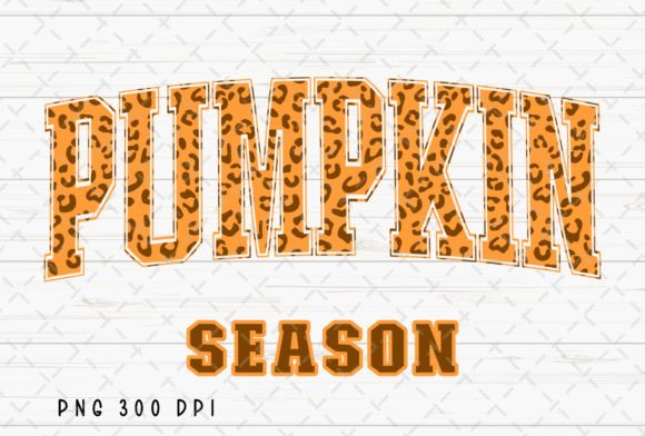Pumpkin Season Leopard Halloween PNG: Spooky Meets Stylish