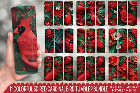 Red Cardinal Bird Tumbler Bundle: A Designer's Guide