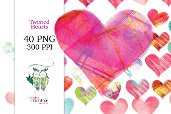 Sketchy Twisted Hearts Graphics: Beyond Valentine's Day