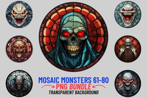 Stained Glass Monsters Sublimation 4: Crafting a Haunting Brand Identity